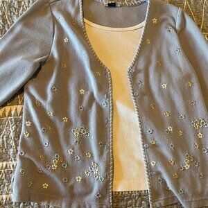 Periwinkle cardigan top